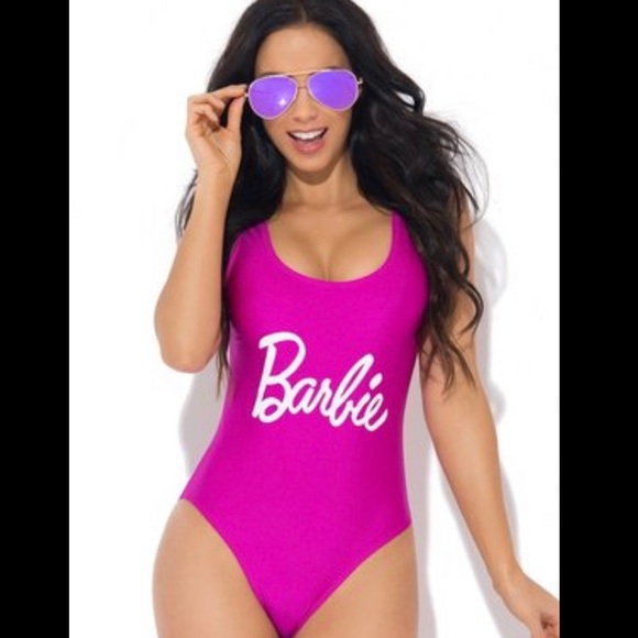 pink barbie one piece